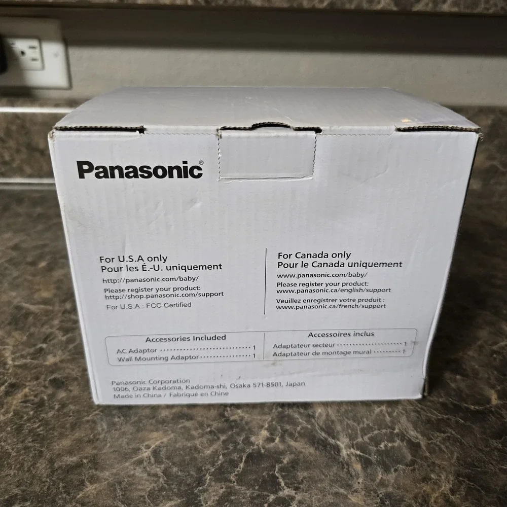 Panasonic Baby Monitor Additional Camera with Remote Pan/Tilt/Zoom KX-HNC301W